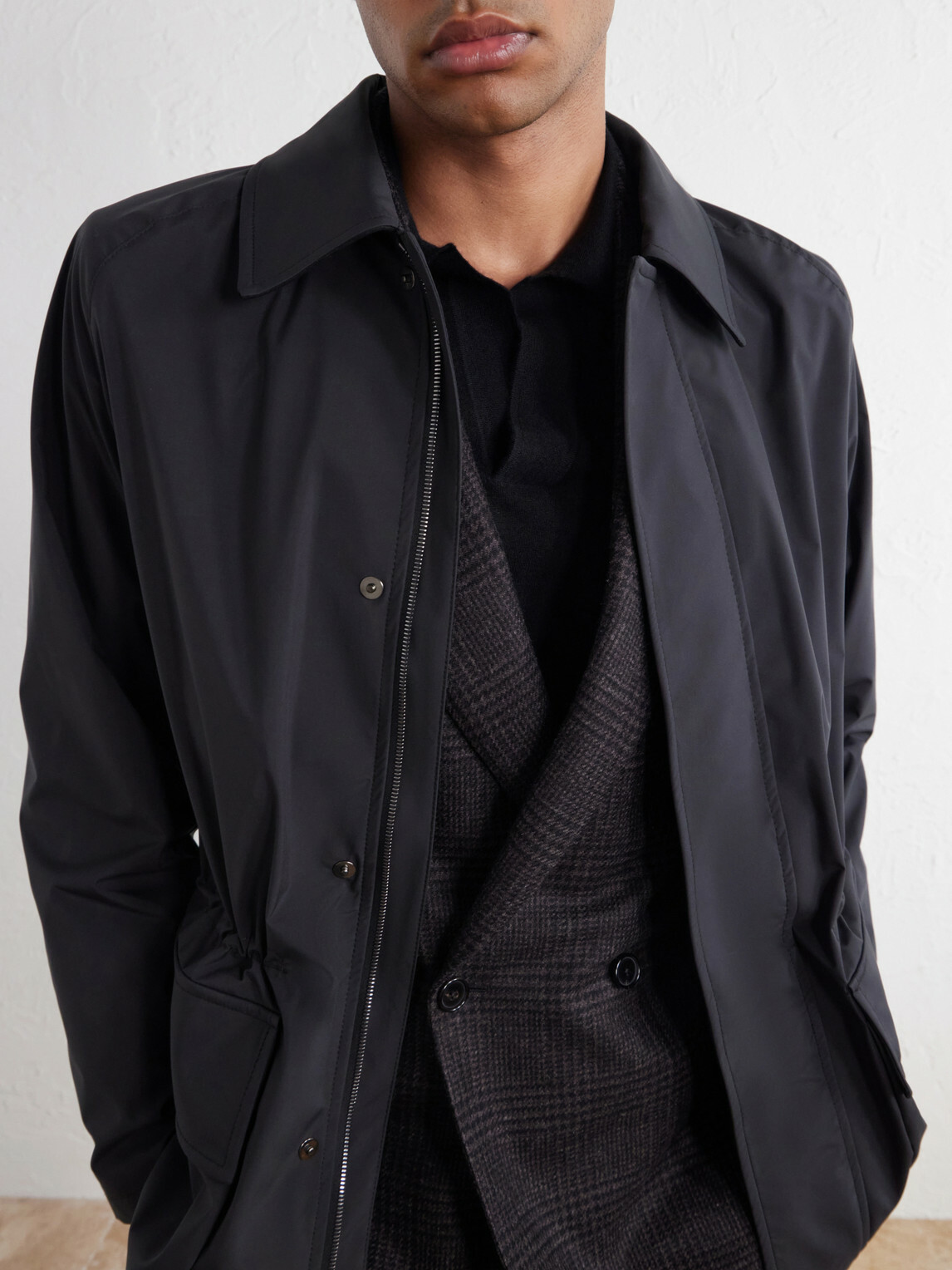 Saman Amel - Shell Jacket - Black