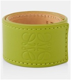Loewe Paula's Ibiza Small Anagram leather bracelet