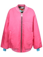 Khrisjoy Logo-print Zip-up Bomber Jacket