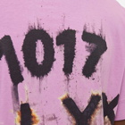 1017 ALYX 9SM Men's Back Print T-Shirt in Light Mauve