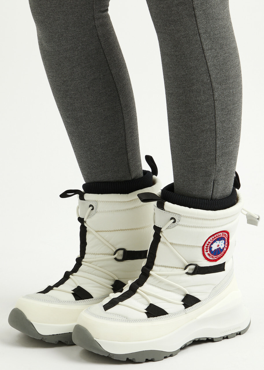 Canada Goose Toronto Quilted Shell Ankle Boots, Boots, White