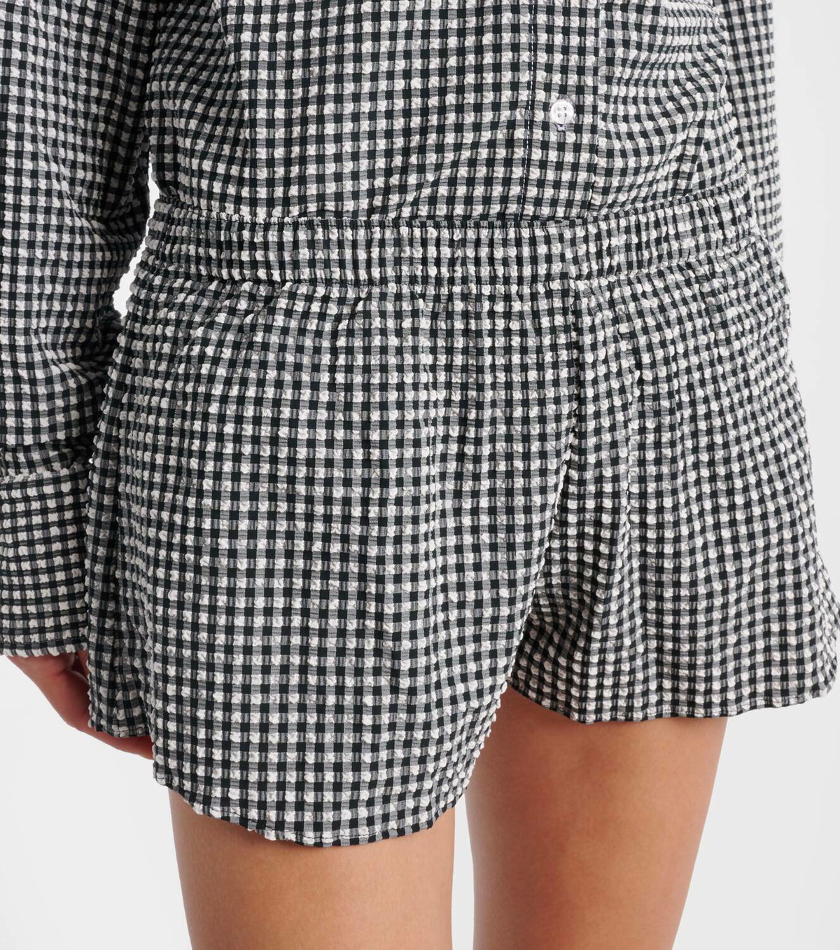 Hunza G Gingham shorts