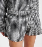 Hunza G Gingham shorts
