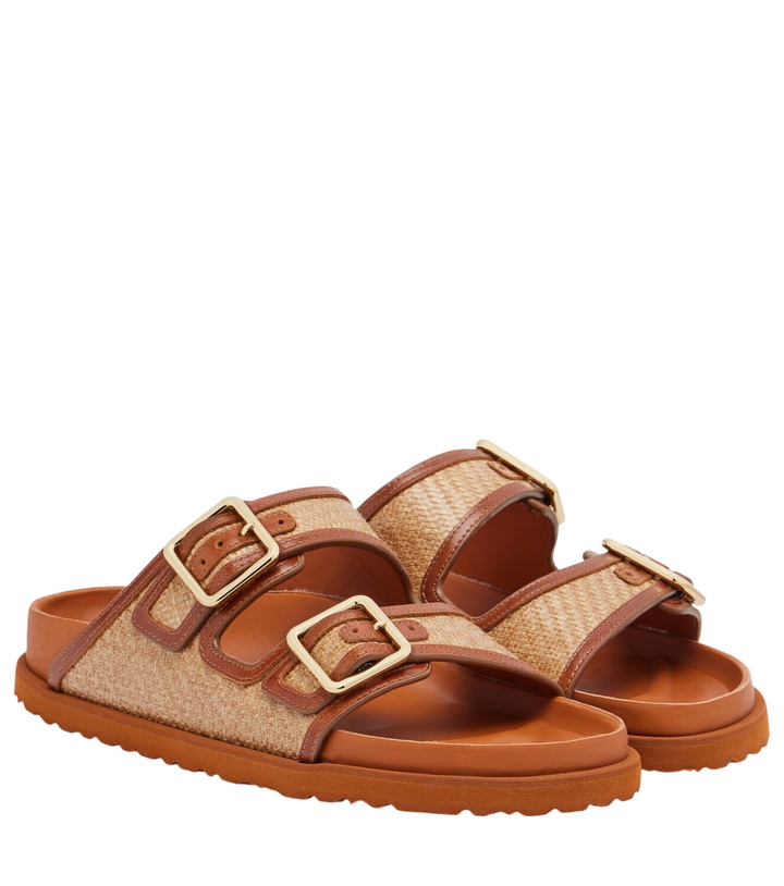 Photo: Birkenstock 1774 Arizona leather-trimmed woven sandals
