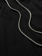 Rick Owens - Tie-Detailed Organic Cotton-Jersey Hoodie - Black