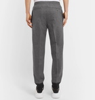 Alexander McQueen - Tapered Virgin Wool-Flannel Trousers - Men - Gray