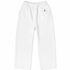 Champion Women's x Beams Boy Sweat Pants in White