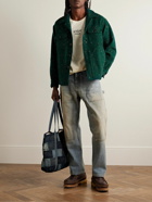 Visvim - Collins Wool and Linen-Blend Tweed Overshirt - Green