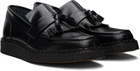 Fred Perry Black George Cox Leather Tassel Loafer Loafers