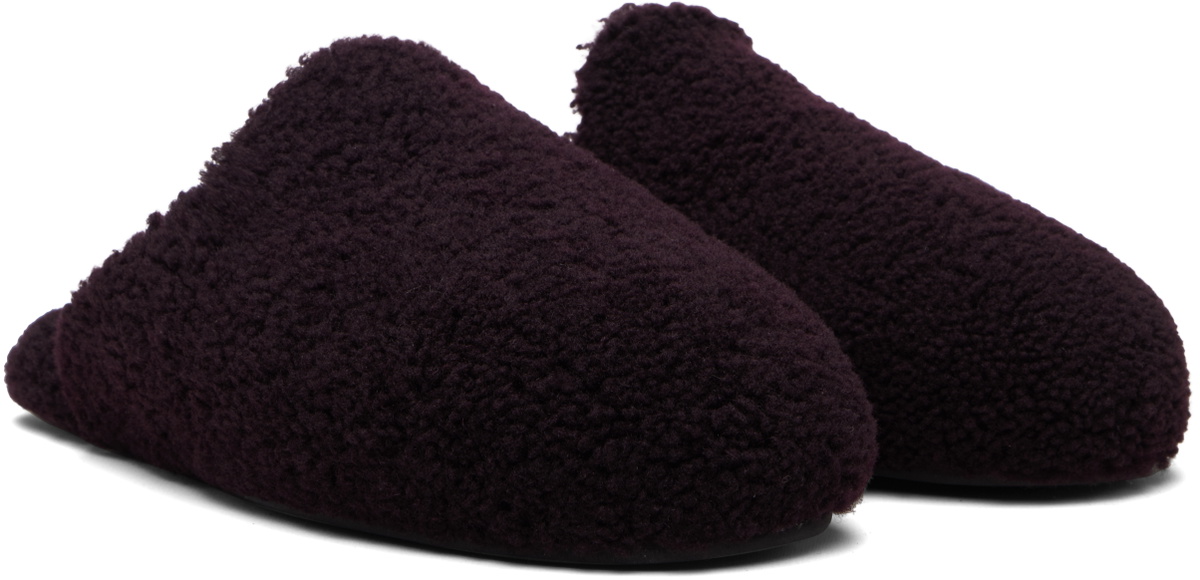 Tekla Purple Home Slippers