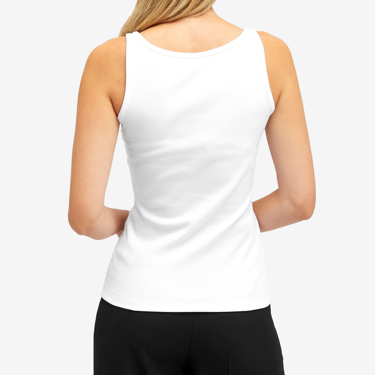 Versace Women's Vest Top in Optical White