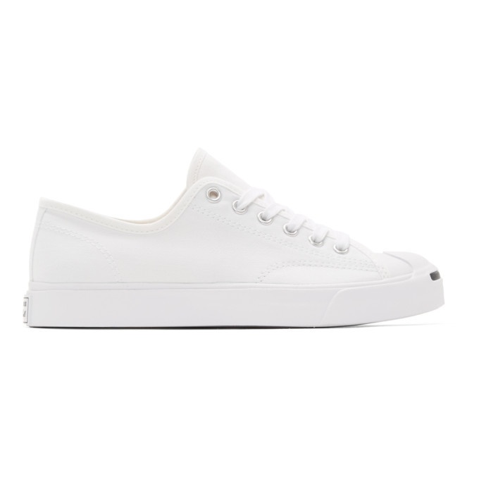 Photo: Converse White Jack Purcell Sneakers