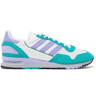 adidas Originals - Lowertree Spezial Mesh, Suede and Leather Sneakers - Men - Off-white