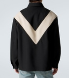 Valentino VLogo gabardine jacket
