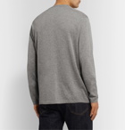 Mr P. - Knitted Cotton T-Shirt - Gray