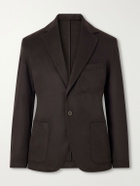 Stòffa - Woven Cashmere Blazer - Brown