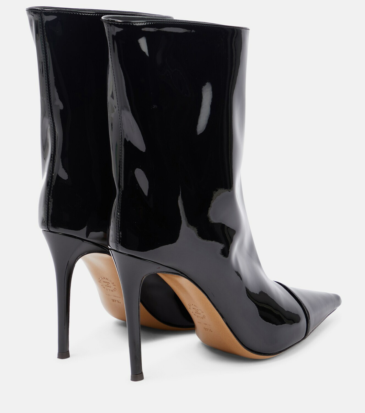 Alexandre Vauthier Patent leather ankle boots Alexandre Vauthier