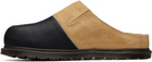 Dr. Martens Brown & Black San Patchwork Loafers