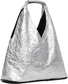MM6 Maison Margiela Silver Triangle Zip Pouch