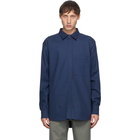 GR10K Navy Klopman FR Glove Panel Overshirt