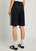 Adidas X Wales Bonner Logo-embroidered Twill Shorts Navy