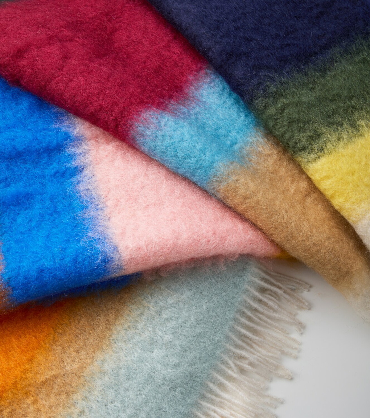 Loewe - Striped mohair and wool blanket