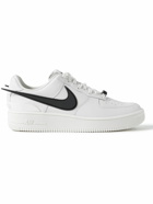 Nike - AMBUSH Air Force 1 Rubber-Trimmed Leather Sneakers - White