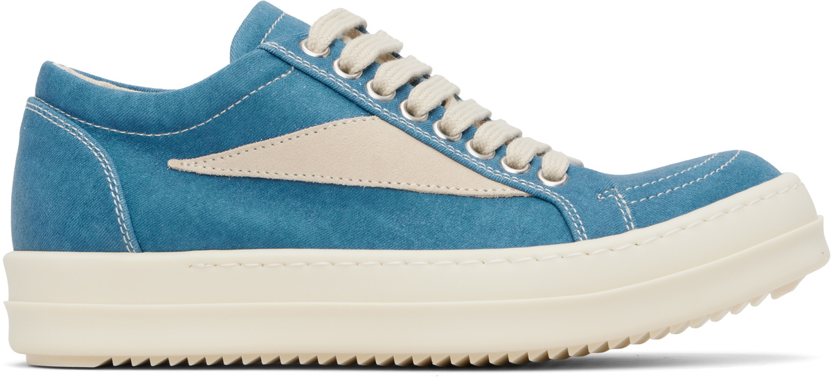 Rick Owens DRKSHDW Gray Porterville Double Bumper Sneaks