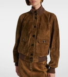 Tom Ford Suede bomber jacket