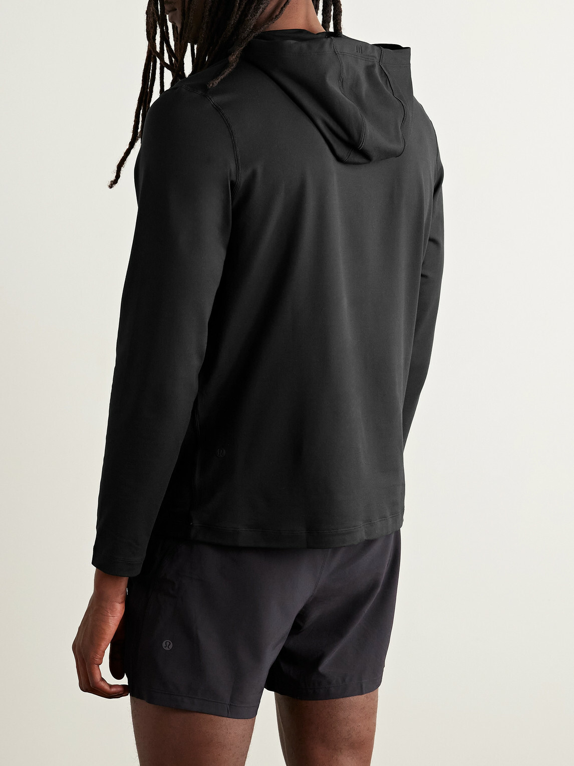 Lululemon - Stretch Recycled-Jersey Hoodie - Black