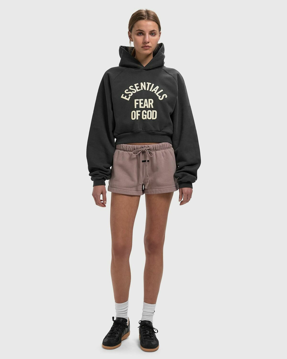 WMNS CAMPUS 90S CROPPED RAGLAN HOODIE