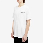 Balmain Men's Signature Logo T-Shirt in White/Black