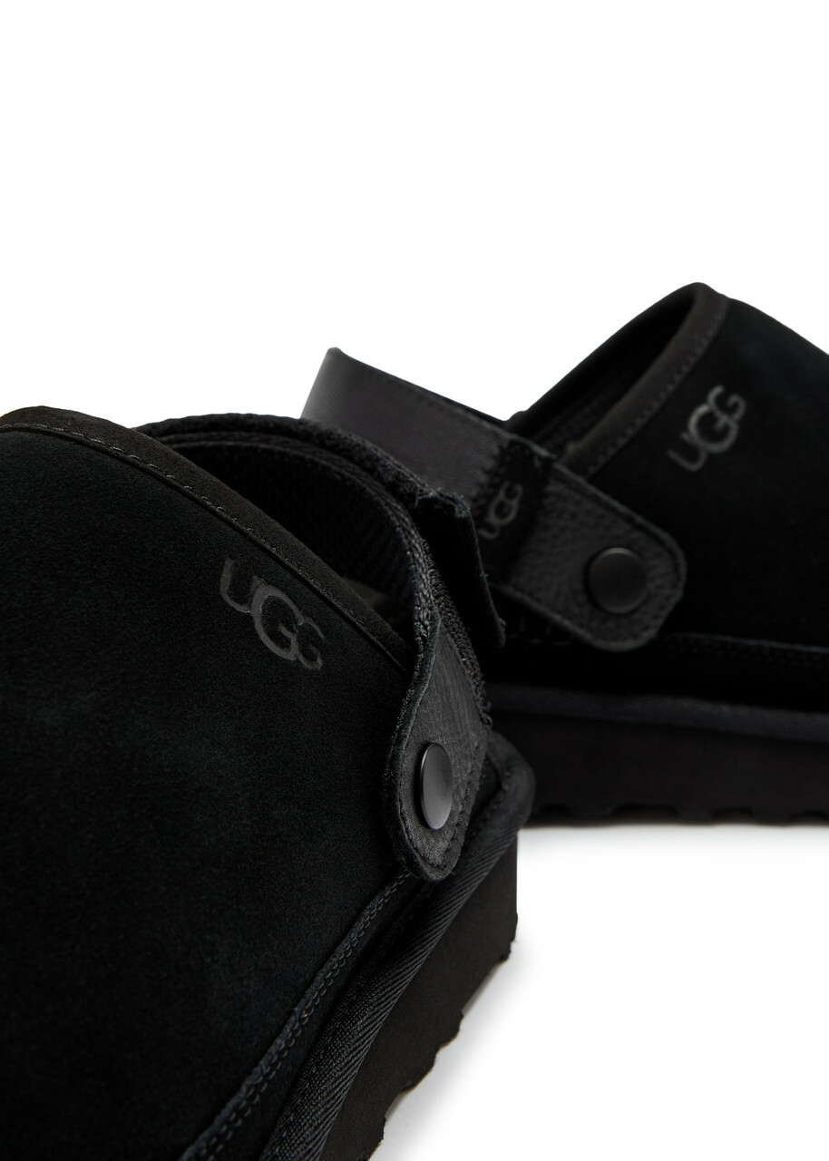 Ugg Goldencoast II Suede Clogs Black