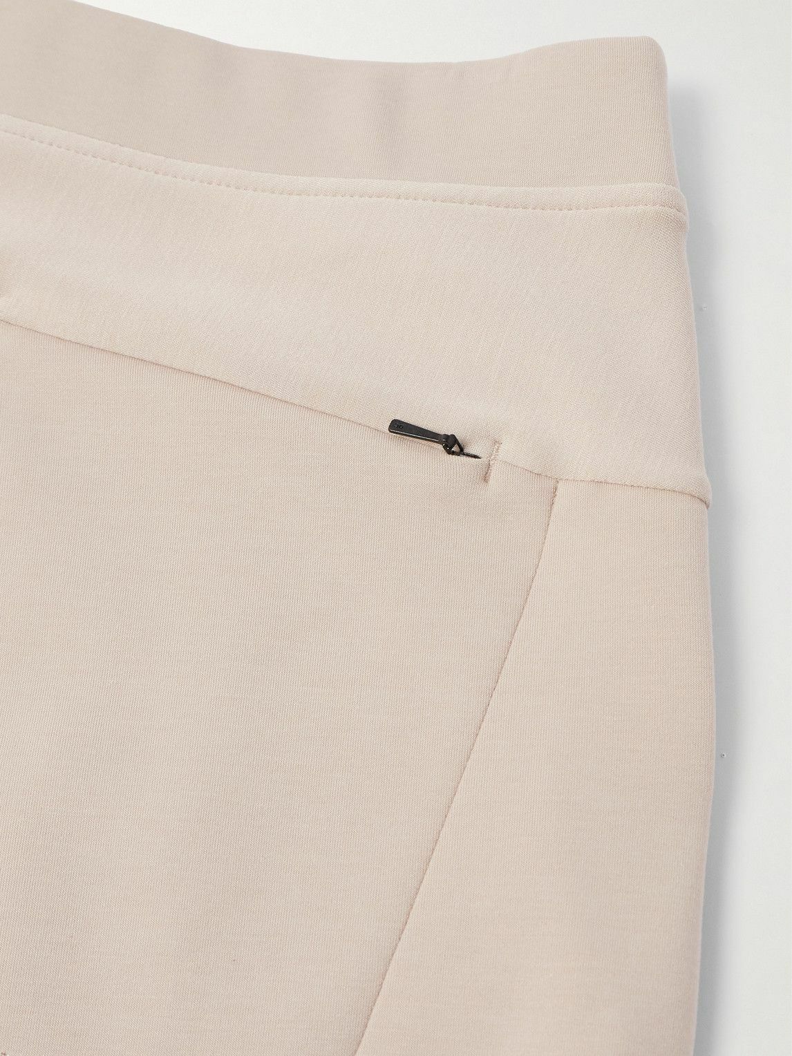 ON - Tapered Logo-Print Recycled Jersey Sweatpants - Neutrals