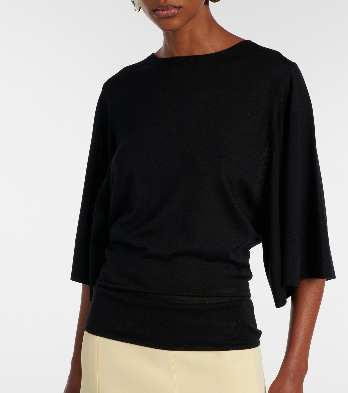 Jacquemus Mananco wool and silk sweater