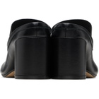 MM6 Maison Margiela Black Anatomic Numeric Heels