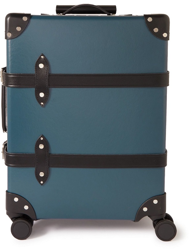 Photo: Globe-Trotter - Dr. No Carry-On Leather-Trimmed Trolley Suitcase