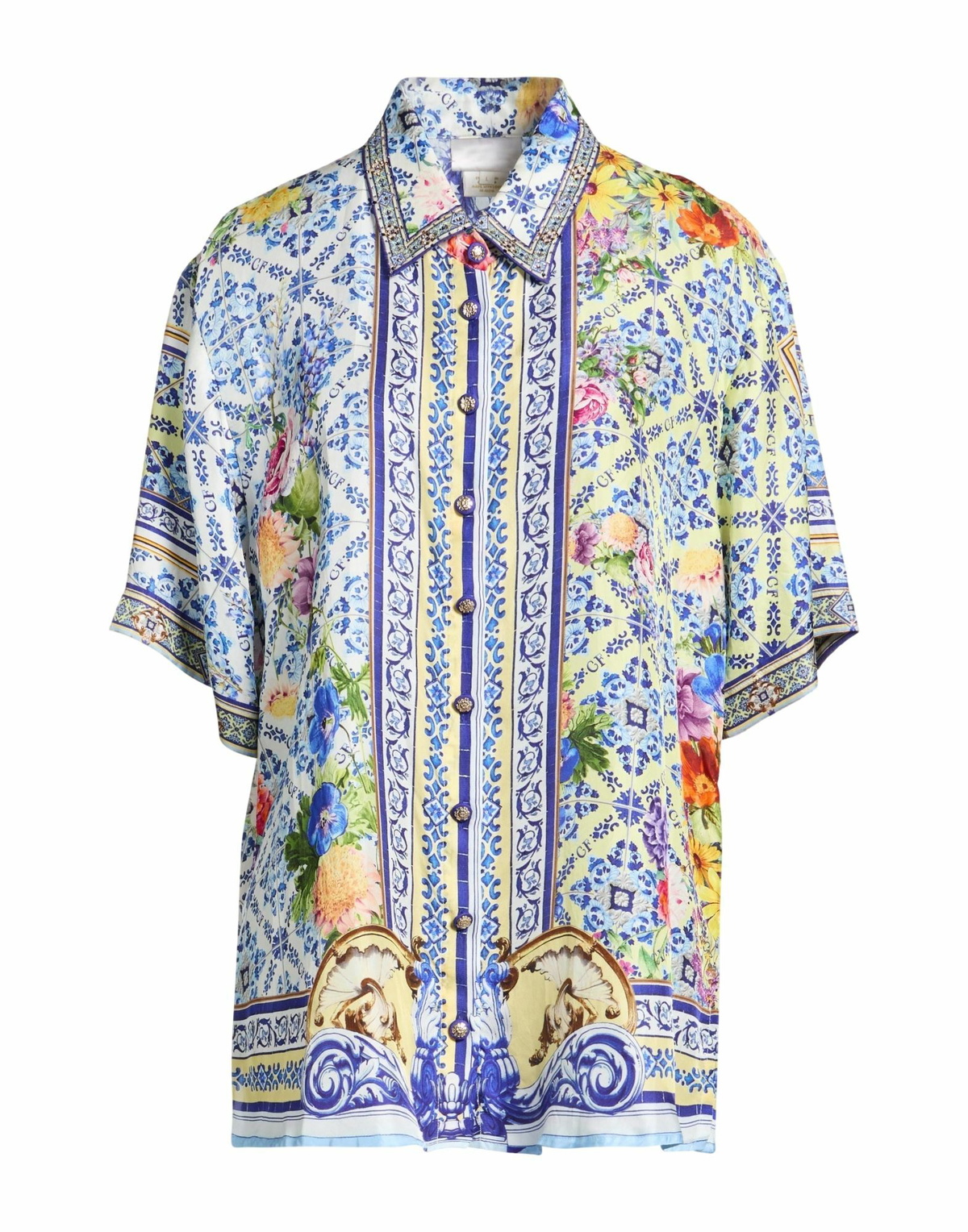 Camilla Womens Shirt in Blue