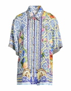 Camilla Womens Shirt in Blue