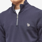 Paul Smith Men's Zebra Half Zip Sweat in Blue