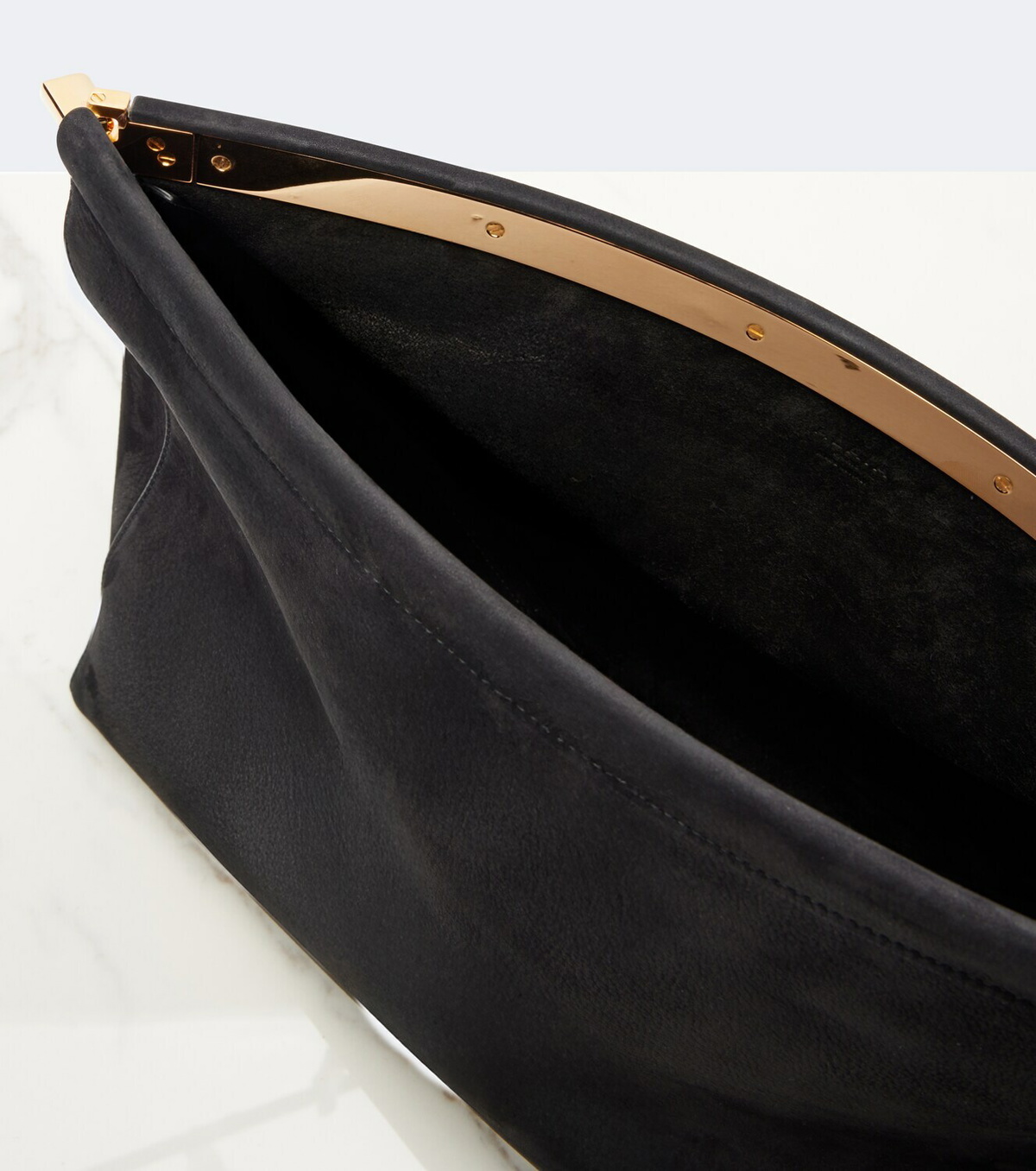 Alaïa Le Click Medium leather clutch