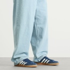 Adidas Gazelle Indoor Sneaker in Night Indigo/Off White/Gold