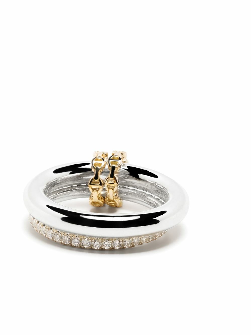 Spinelli Kilcollin X Hoorsenbuhs Sterling Silver Virgo Diamond Ring