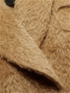 Bottega Veneta - Brushed Wool and Mohair-Blend Coat - Neutrals