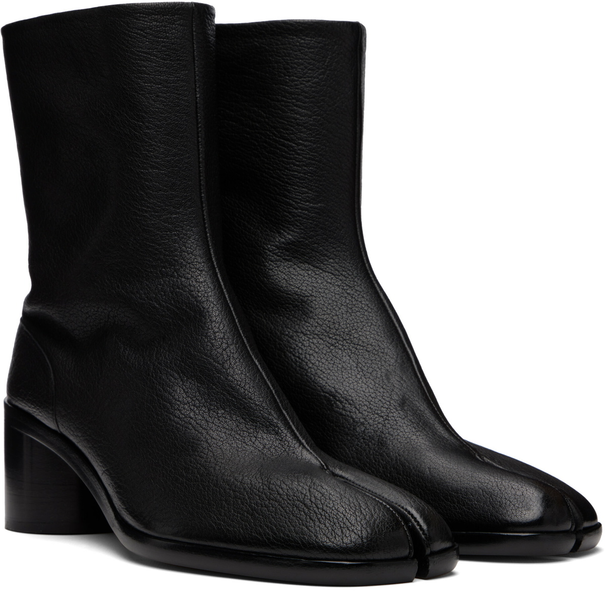 Maison Margiela Black Tabi Ankle Boots