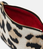 Givenchy Voyou leopard-print canvas pouch