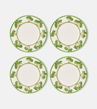 Les-Ottomans Palms set of 4 ceramic dinner plates