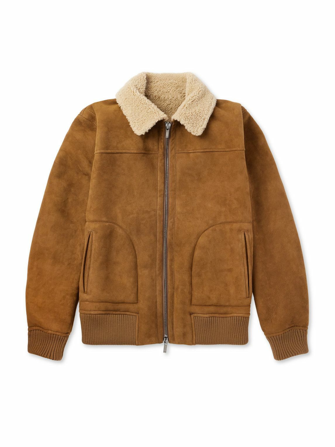 Incotex - Montedoro Shearling Jacket - Brown