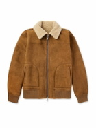Incotex - Montedoro Shearling Jacket - Brown