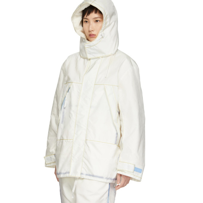 Kanghyuk Off-White Airbag Half Jacket